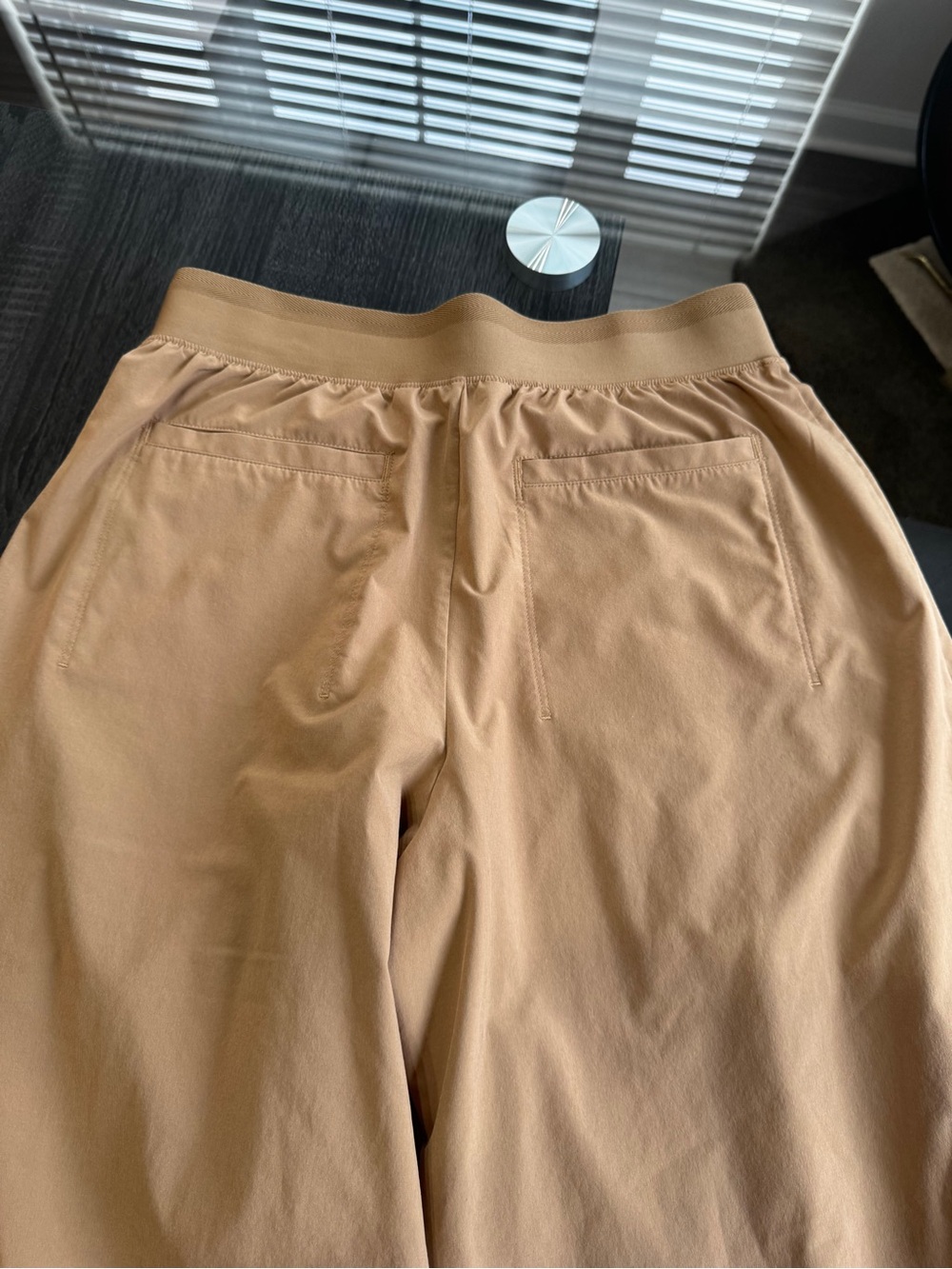 Athleta Beige Wide-Leg Pleated Pants - Picture 14 of 16